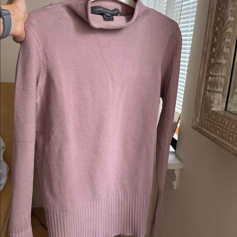 French Connection Mauve Knit Sweater - size S